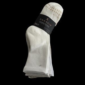 Danskin Cushioned Mini Crew Socks Women 5 Pk Shoe Size 4-10 Dancewear Athleisure